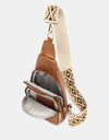 PU Leather Sling Bag