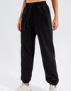 Drawstring Active Pants with Pockets