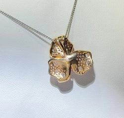 2 Carat Moissanite 925 Sterling Silver Pendant Necklace