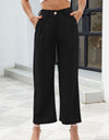 Pocketed High Waist Pants