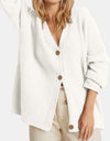 Button Up Long Sleeve Cardigan