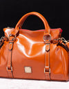 PU Leather Handbag with Tassels