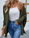 Open Front Long Sleeve Cardigan