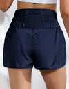 Breathable Smocked Sports Shorts