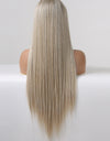 13*2" Lace Front Wigs Synthetic Long Straight 27" 150% Density