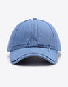 Distressed Adjustable Baseball Cap