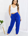 Zenana Full Size Can't Stop Me Paperbag Waist Joggers