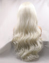 13*3" Lace Front Wigs Synthetic Long Wavy 24" 130% Density