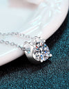 Moissanite 925 Sterling Silver Necklace