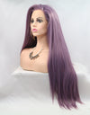 13*3" Lace Front Wigs Synthetic Long Straight 24" 130% Density