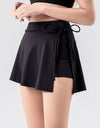 High Waist Active Skort with Pockets