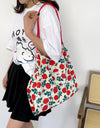 Printed Spaghetti Strap Shoulder Bag