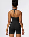 Halter Neck Sports Romper