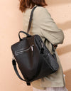 PU Leather Backpack Bag