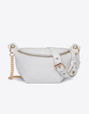 PU Leather Chain Strap Crossbody Bag