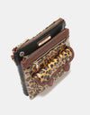 Nicole Lee USA Leopard crossbody bag