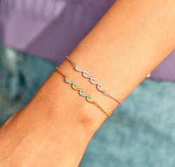 925 Sterling Silver Zircon Bracelet