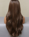 13*2" Lace Front Wigs Synthetic Long Wave 26" Heat Safe 150% Density