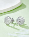 Moissanite 925 Sterling Silver Earrings