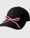 Bow Trim Adjustable Baseball Cap