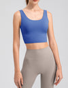 Scoop Neck Wide Strap Active Tank