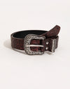 Textured PU Leather Belt