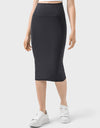 Slit Wrap Active Skirt