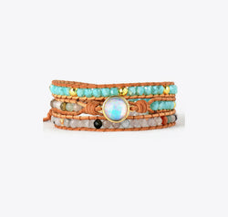 Opal Beaded Layered Bracelet