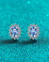 1 Carat Moissanite 925 Sterling Silver Stud Earrings