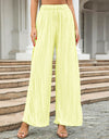 Drawstring Wide Leg Pants