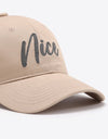 NICE Adjustable Cotton Baseball Cap