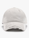 Distressed Adjustable Cotton Hat