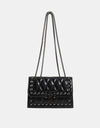 Studded PU Leather Crossbody Bag