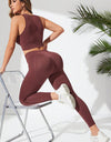 Ribbed Tank and Active Leggings Set