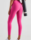 High Waist Seamless Ankle-Length Yoga Leggings