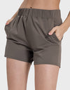 Elastic Waist Active Shorts