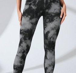 Tie-Dye High Waist Active Leggings