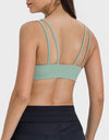 Scoop Neck Double Strap Active Cami