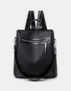 PU Leather Backpack Bag