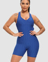 Crisscross Wide Strap Active Romper