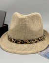 Short Brim Jute Cloth Hat