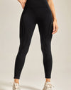 Wide Waistband Long Active Pants