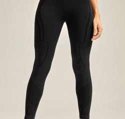 Wide Waistband Long Active Pants