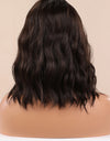 Natural Looking Synthetic Full Machine Bobo Wigs 12''