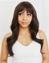 Full Machine Long Wave Synthetic Wigs 24''