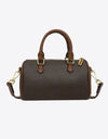 PU Leather Cylinder Handbag