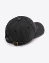 Plain Adjustable Baseball Cap