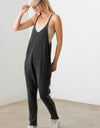 Le Lis Waffle Knit Side Pocket Jumpsuit