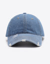 Distressed Adjustable Baseball Cap