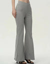 High Waist Flare Leg Pants